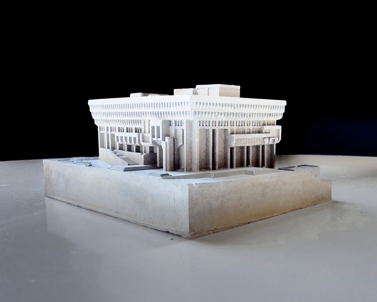 Boston City Hall - Miniature Concrete Model