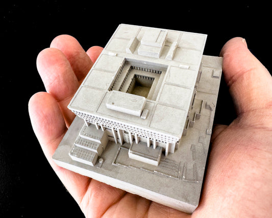 Boston City Hall - Miniature Concrete Model