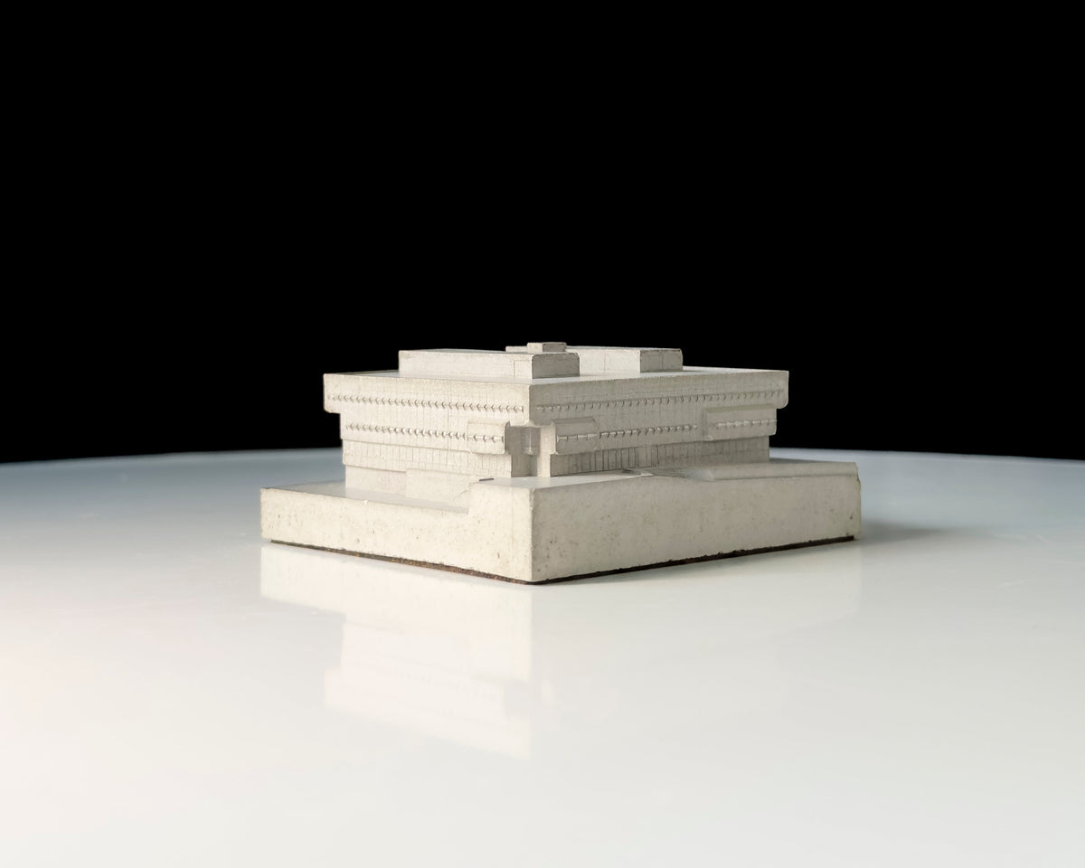University of Bristol Arts and Social Sciences Library – Miniature Concrete Model