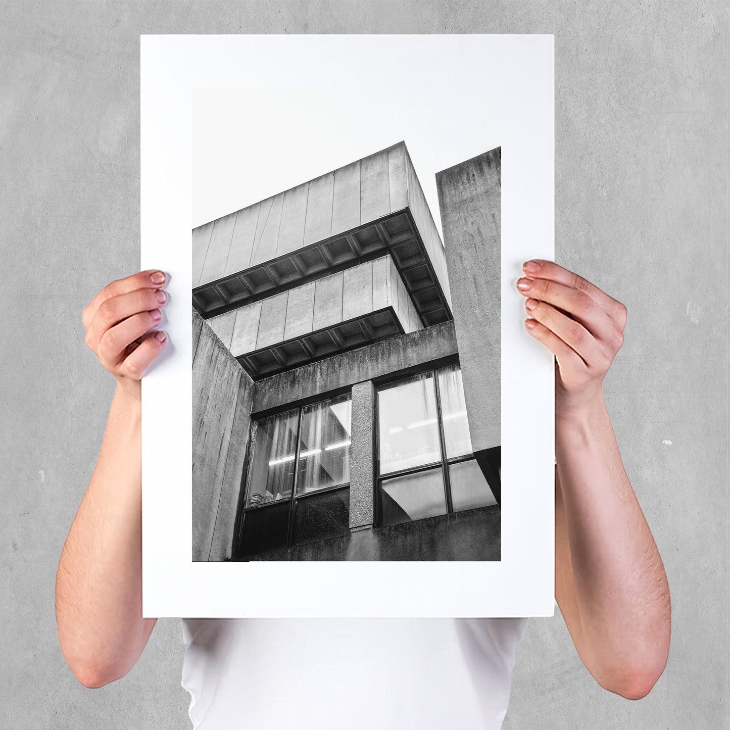 PRINT: Birmingham Central Library - Look Up