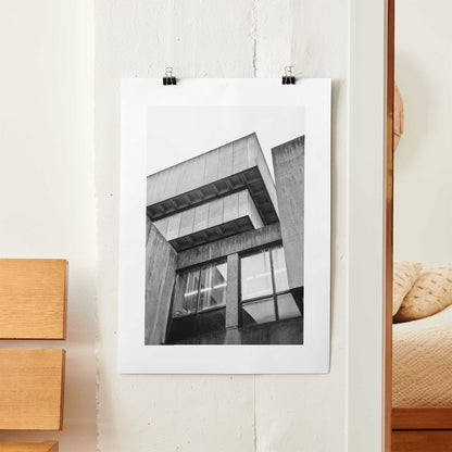 PRINT: Birmingham Central Library - Look Up