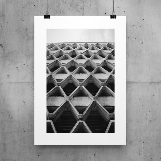 Prince Street Car Park - Facade (Digital Print)