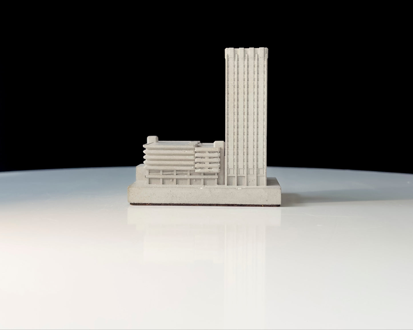 Castlemead Tower and Broadmead Car Park – Miniature Concrete Model