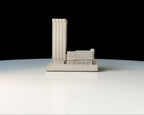 Castlemead Tower and Broadmead Car Park – Miniature Concrete Model