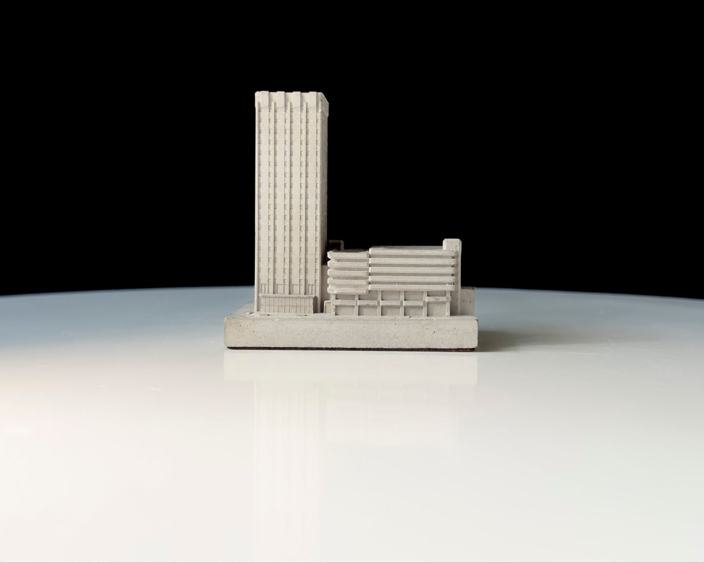 Castlemead Tower and Broadmead Car Park – Miniature Concrete Model