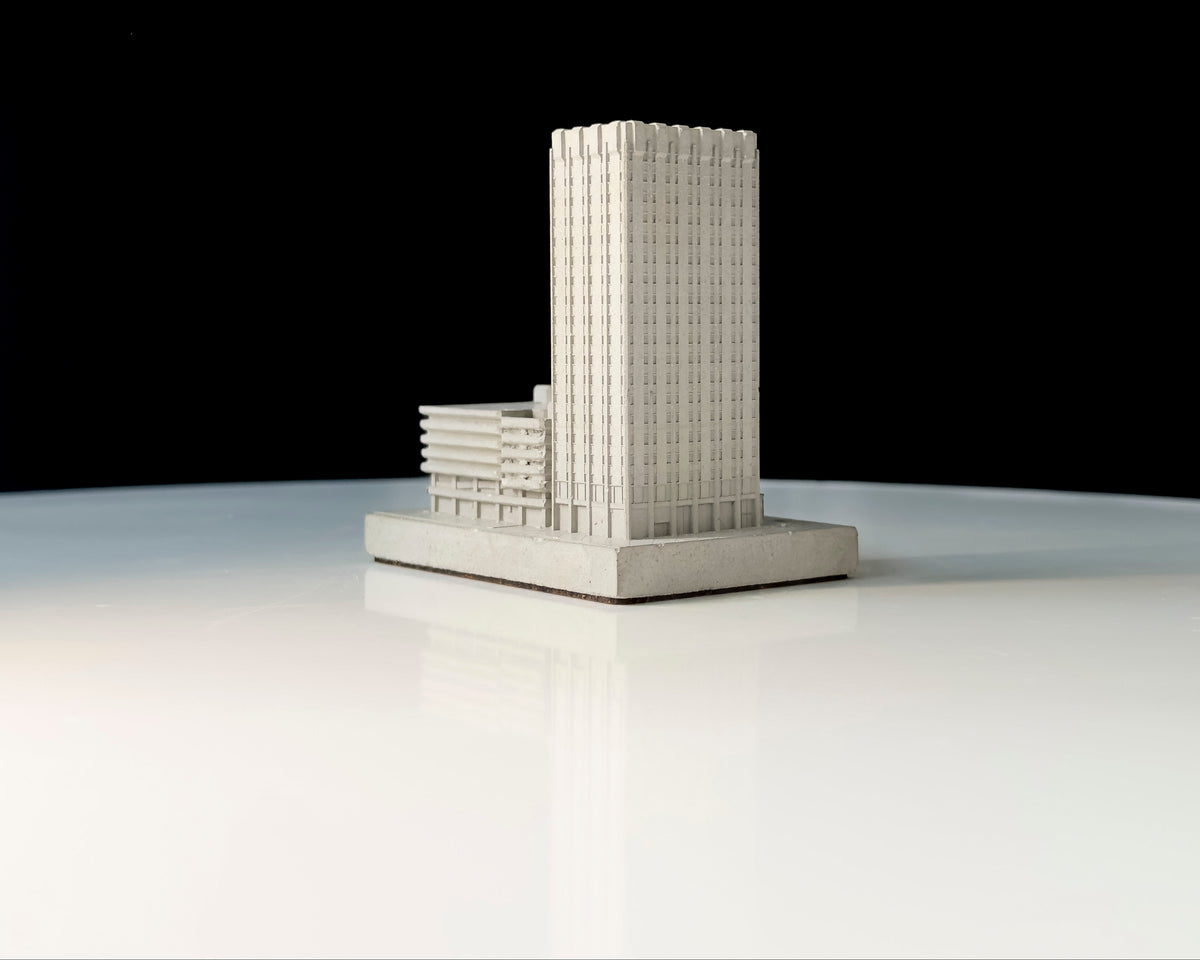 Castlemead Tower and Broadmead Car Park – Miniature Concrete Model