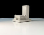 Castlemead Tower and Broadmead Car Park – Miniature Concrete Model