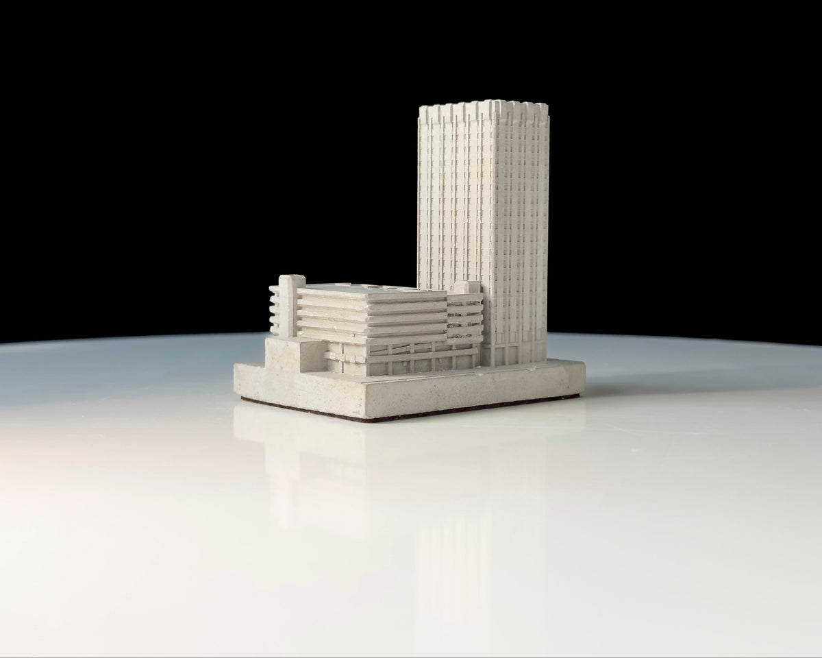 Castlemead Tower and Broadmead Car Park – Miniature Concrete Model