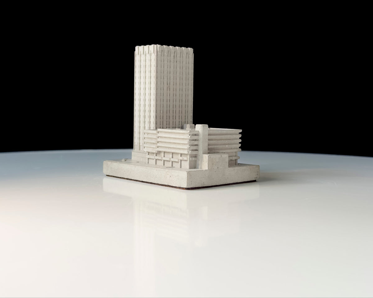 Castlemead Tower and Broadmead Car Park – Miniature Concrete Model