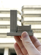 Castlemead Tower and Broadmead Car Park – Miniature Concrete Model