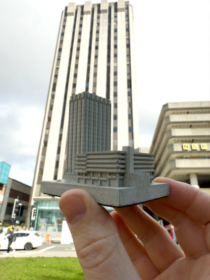 Castlemead Tower and Broadmead Car Park – Miniature Concrete Model