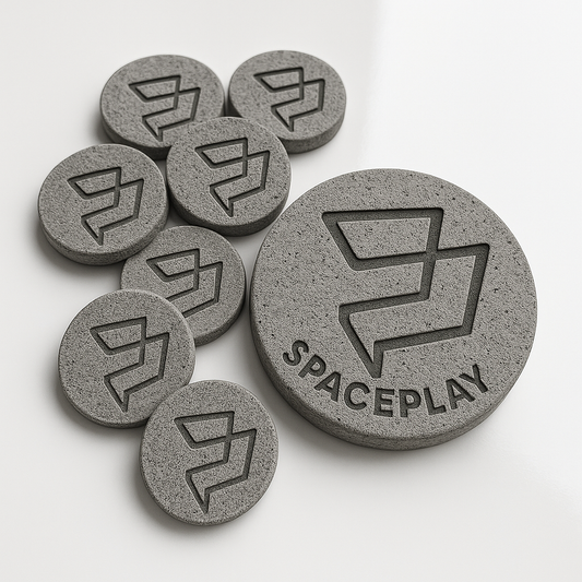 Concrete Credits: giftcards for all spaceplay artwork