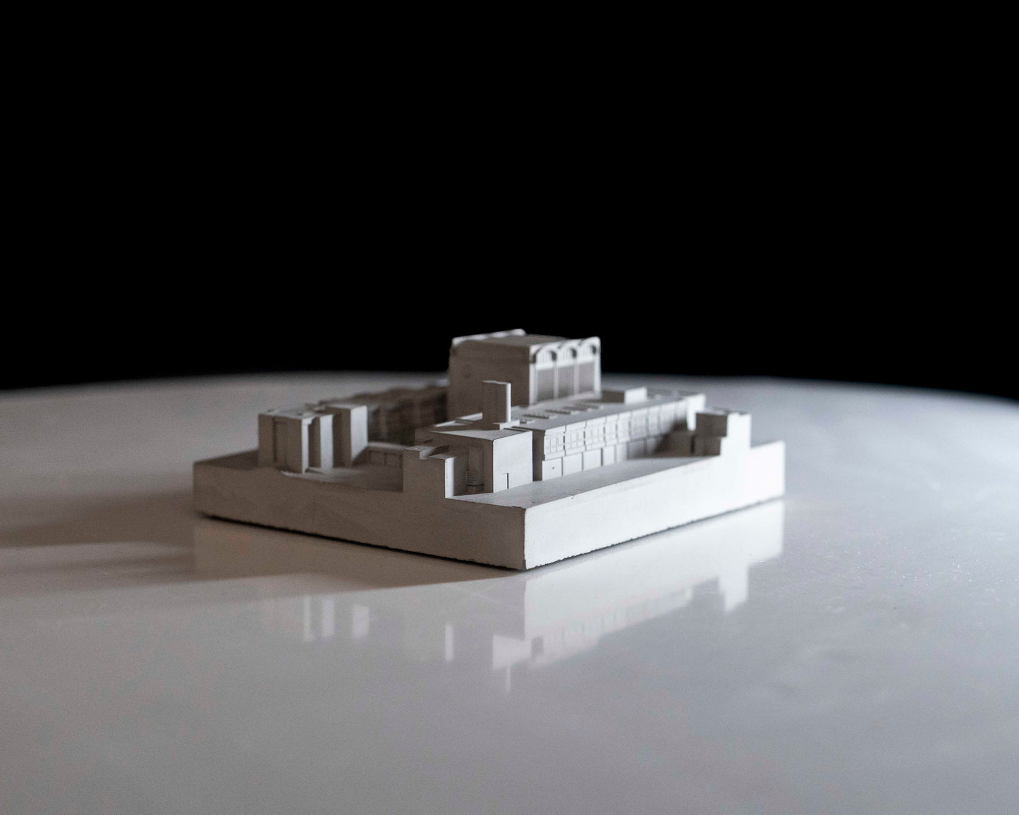 Churchill College, Cambridge – Miniature Concrete Model