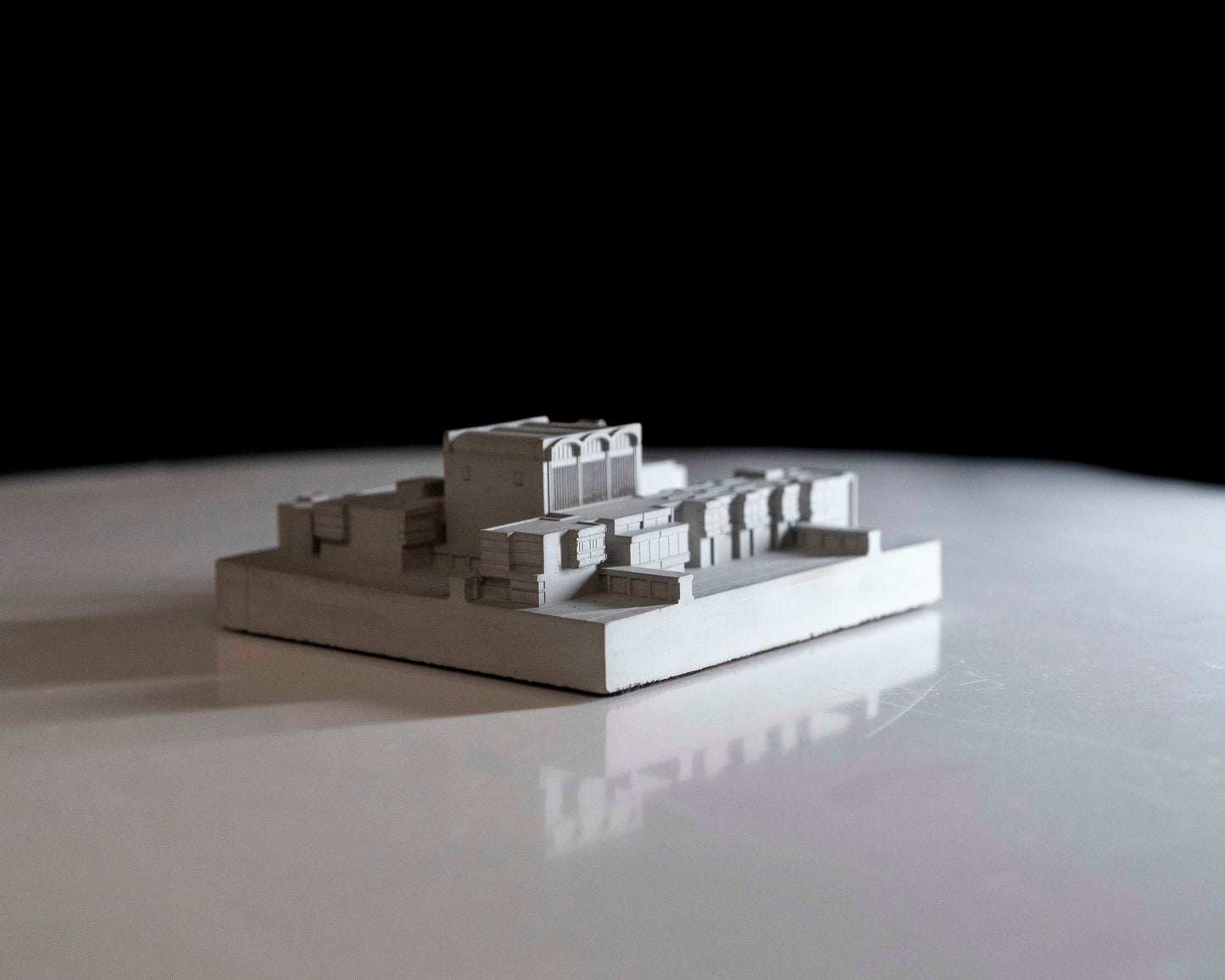 Churchill College, Cambridge – Miniature Concrete Model