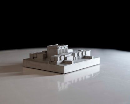 Churchill College, Cambridge – Miniature Concrete Model