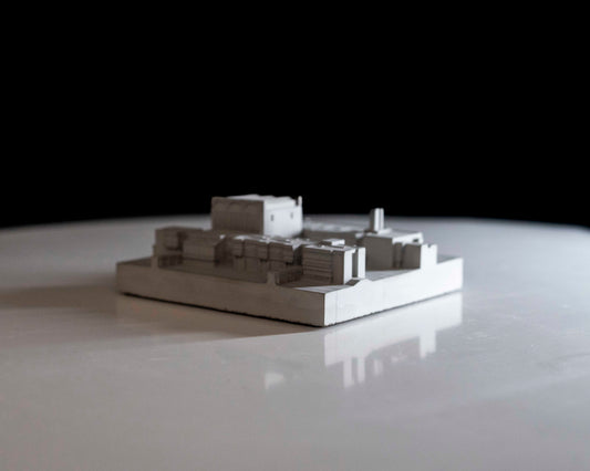 Churchill College, Cambridge – Miniature Concrete Model