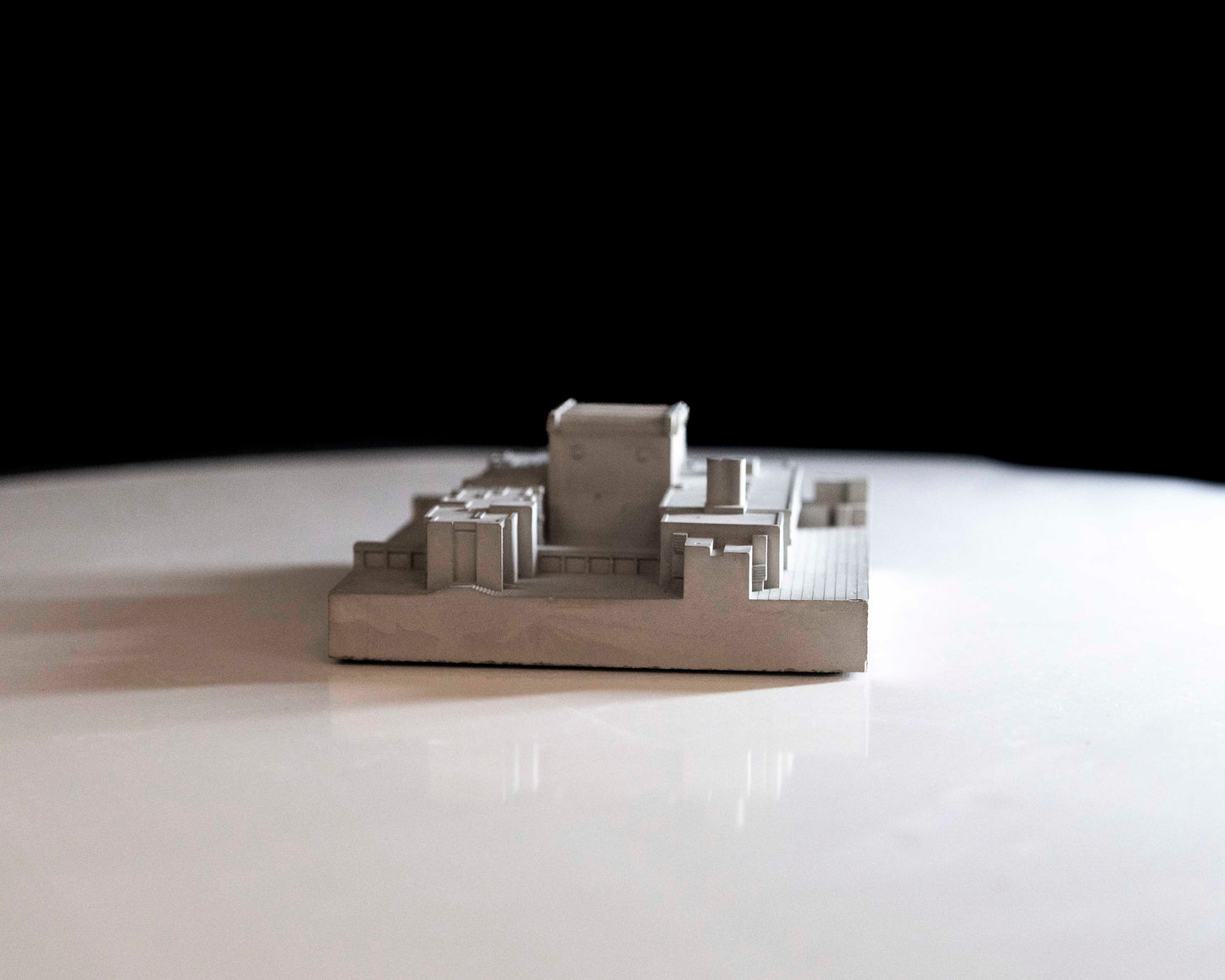 Churchill College, Cambridge – Miniature Concrete Model