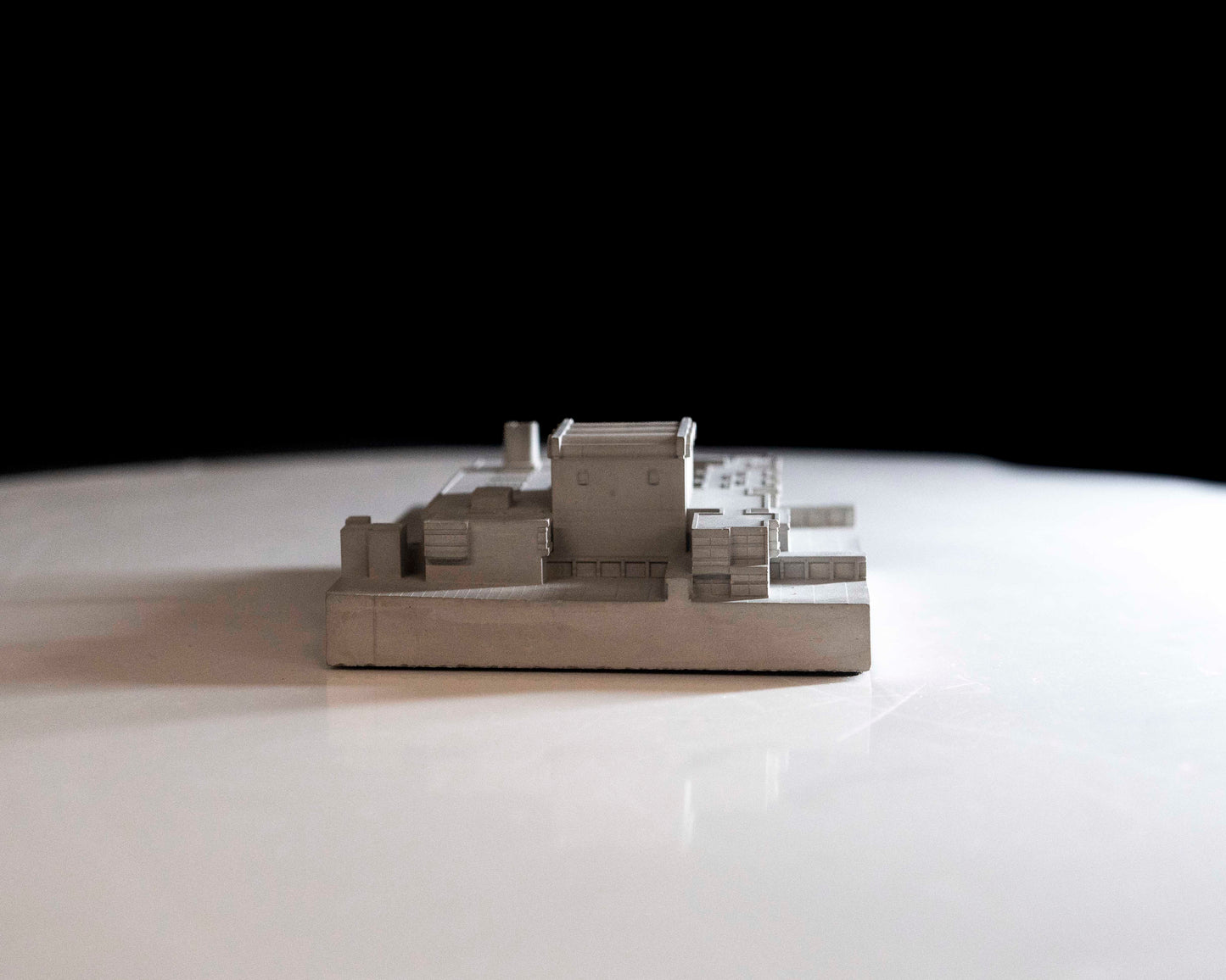 Churchill College, Cambridge – Miniature Concrete Model