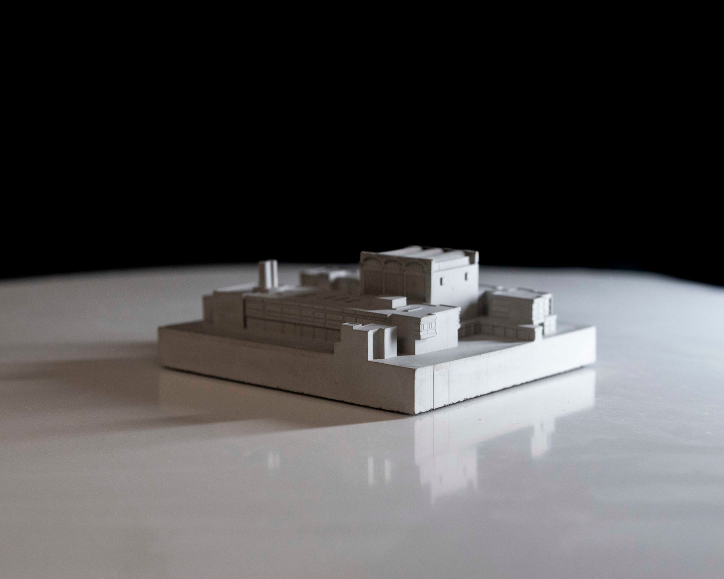 Churchill College, Cambridge – Miniature Concrete Model