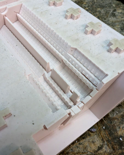 Derwent Tower, Dunston – Miniature Concrete Model