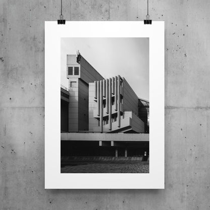 PRINT: Roger Stevens Building - Facade