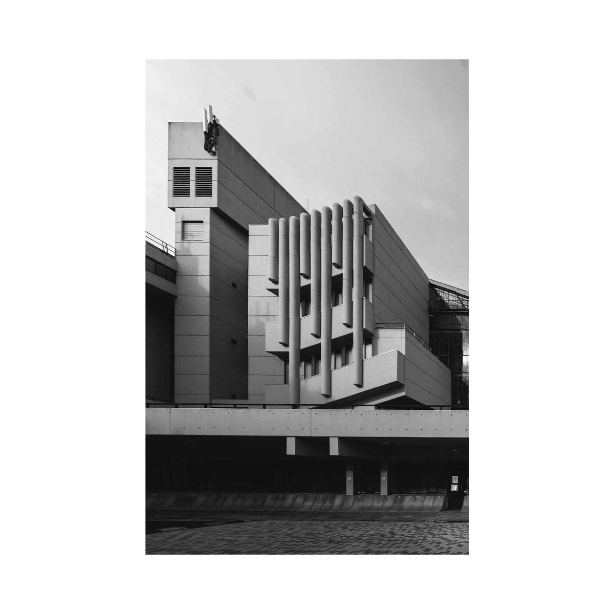 PRINT: Roger Stevens Building - Facade
