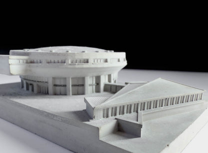Fawley Control Centre – Miniature Concrete Model