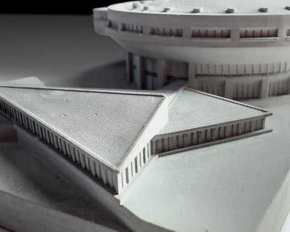 Fawley Control Centre – Miniature Concrete Model