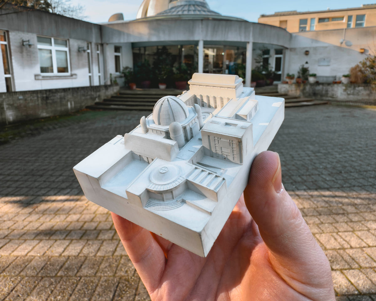 Murray Edwards College, Cambridge – Miniature Concrete Model