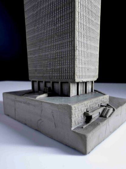 Arts Tower, Sheffield – Miniature Concrete Model