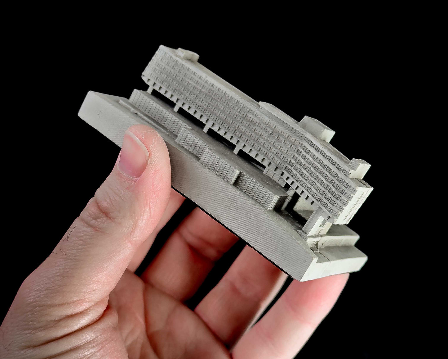 Hotel Forum, Kracow – Miniature Concrete Model