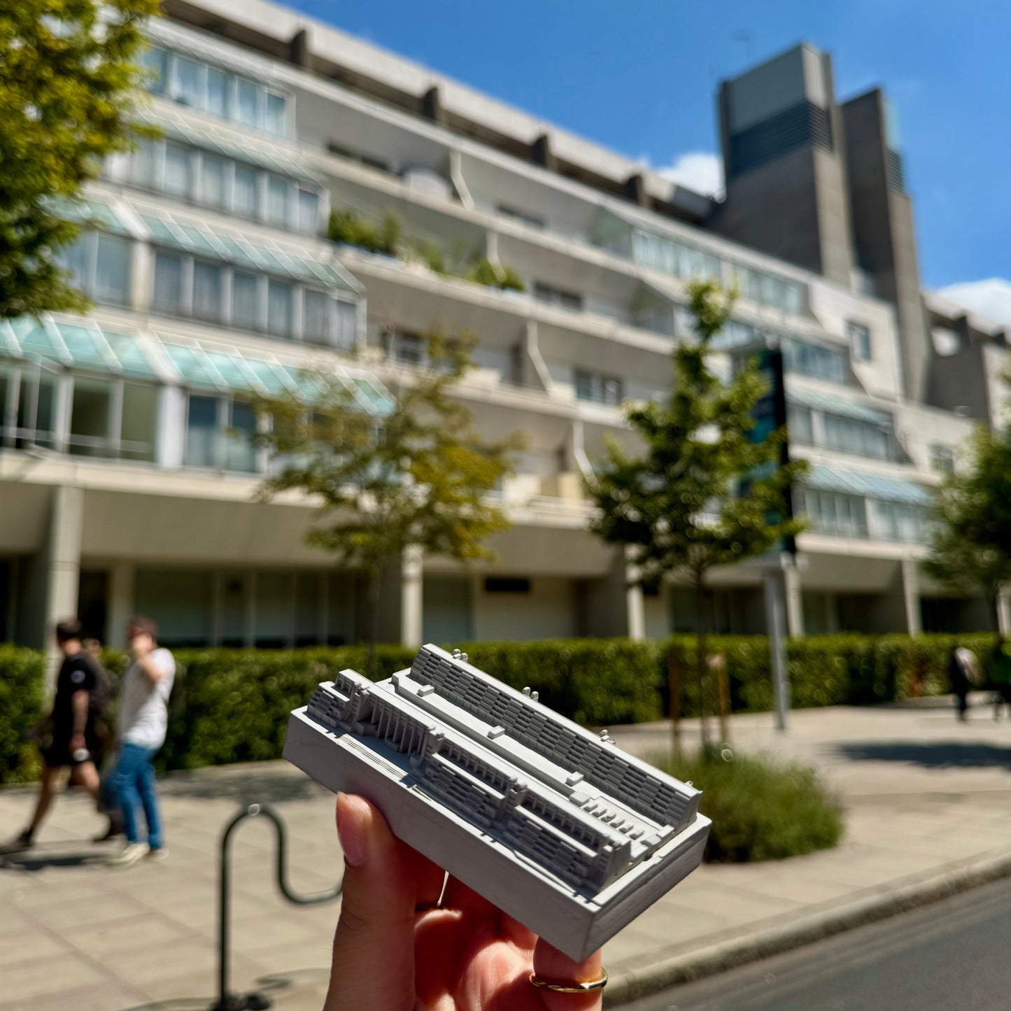 The Brunswick Centre, London – Miniature Concrete Model