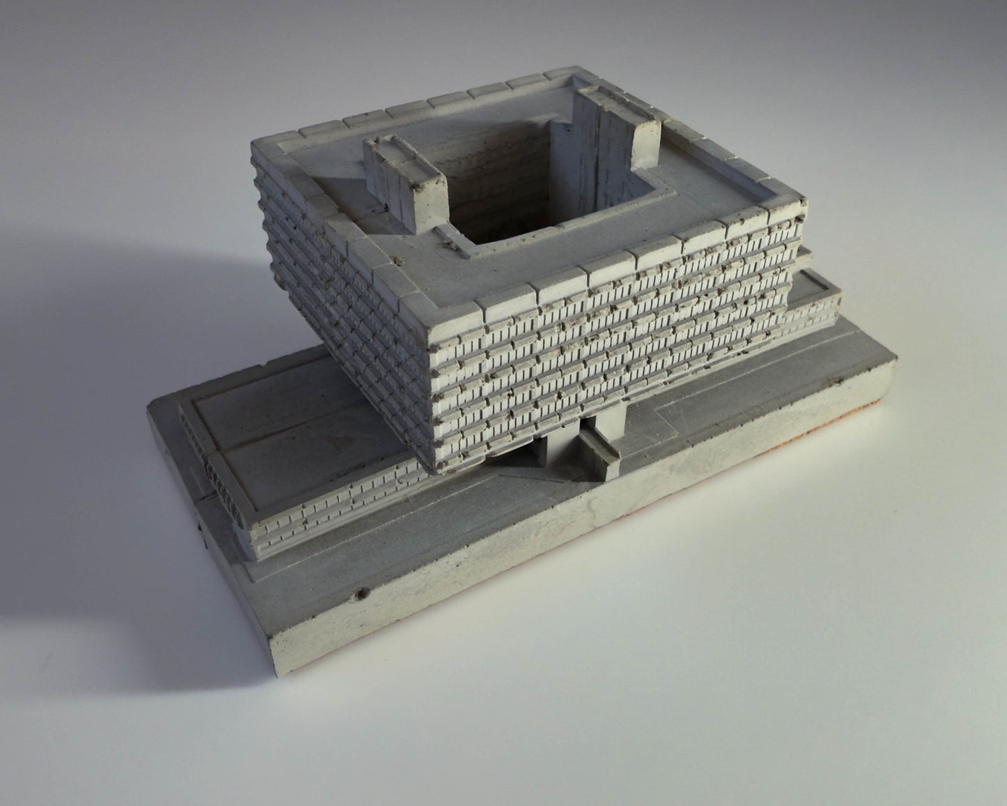 Koospol Building, Prague – Miniature Concrete Model