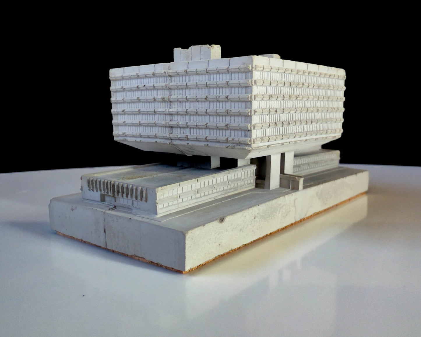 Koospol Building, Prague – Miniature Concrete Model