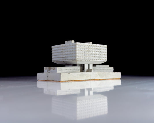 Koospol Building, Prague – Miniature Concrete Model