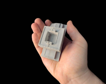 Koospol Building, Prague – Miniature Concrete Model