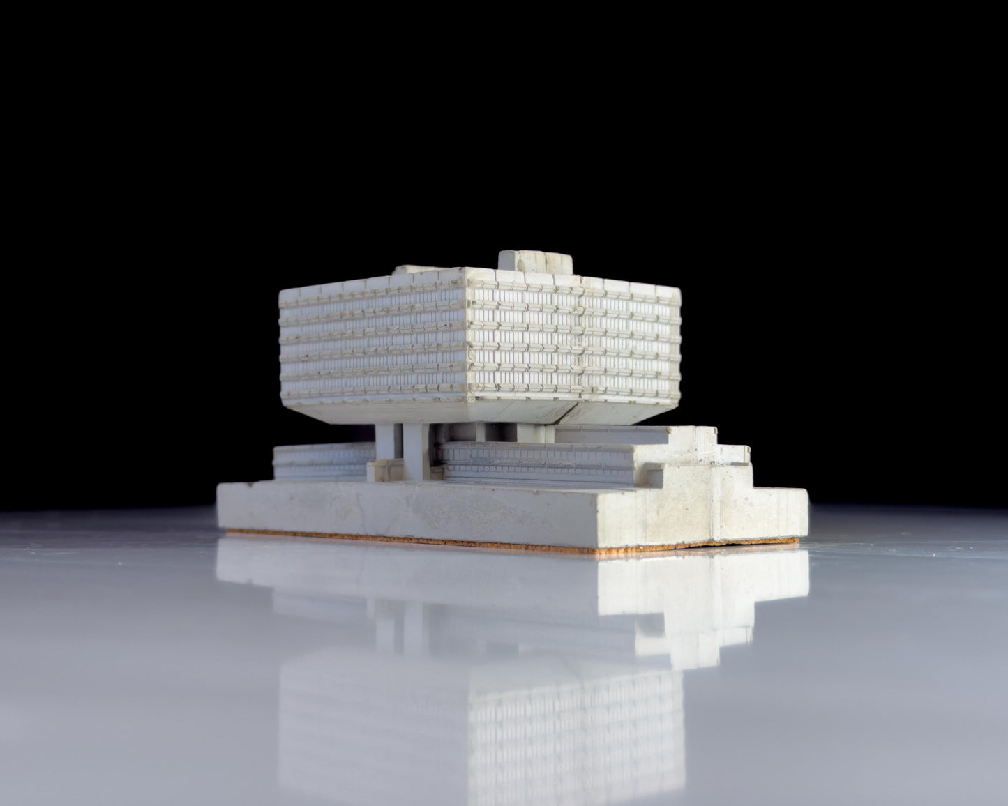 Koospol Building, Prague – Miniature Concrete Model