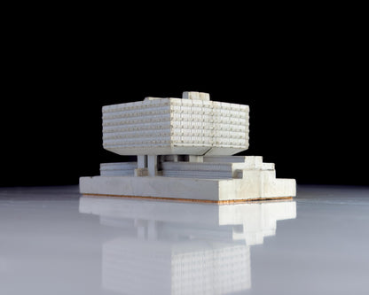 Koospol Building, Prague – Miniature Concrete Model