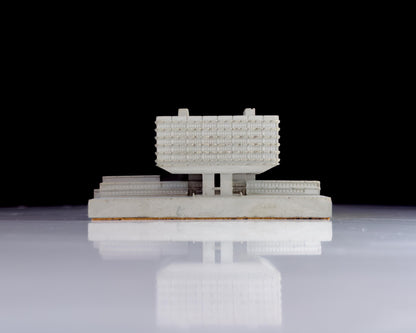 Koospol Building, Prague – Miniature Concrete Model