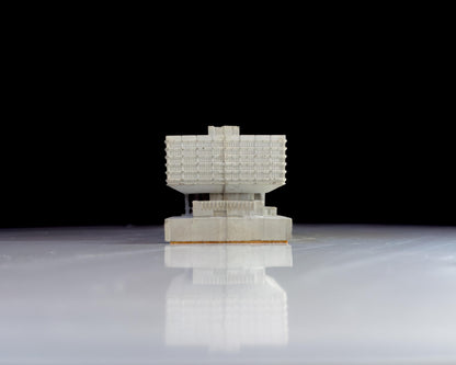 Koospol Building, Prague – Miniature Concrete Model