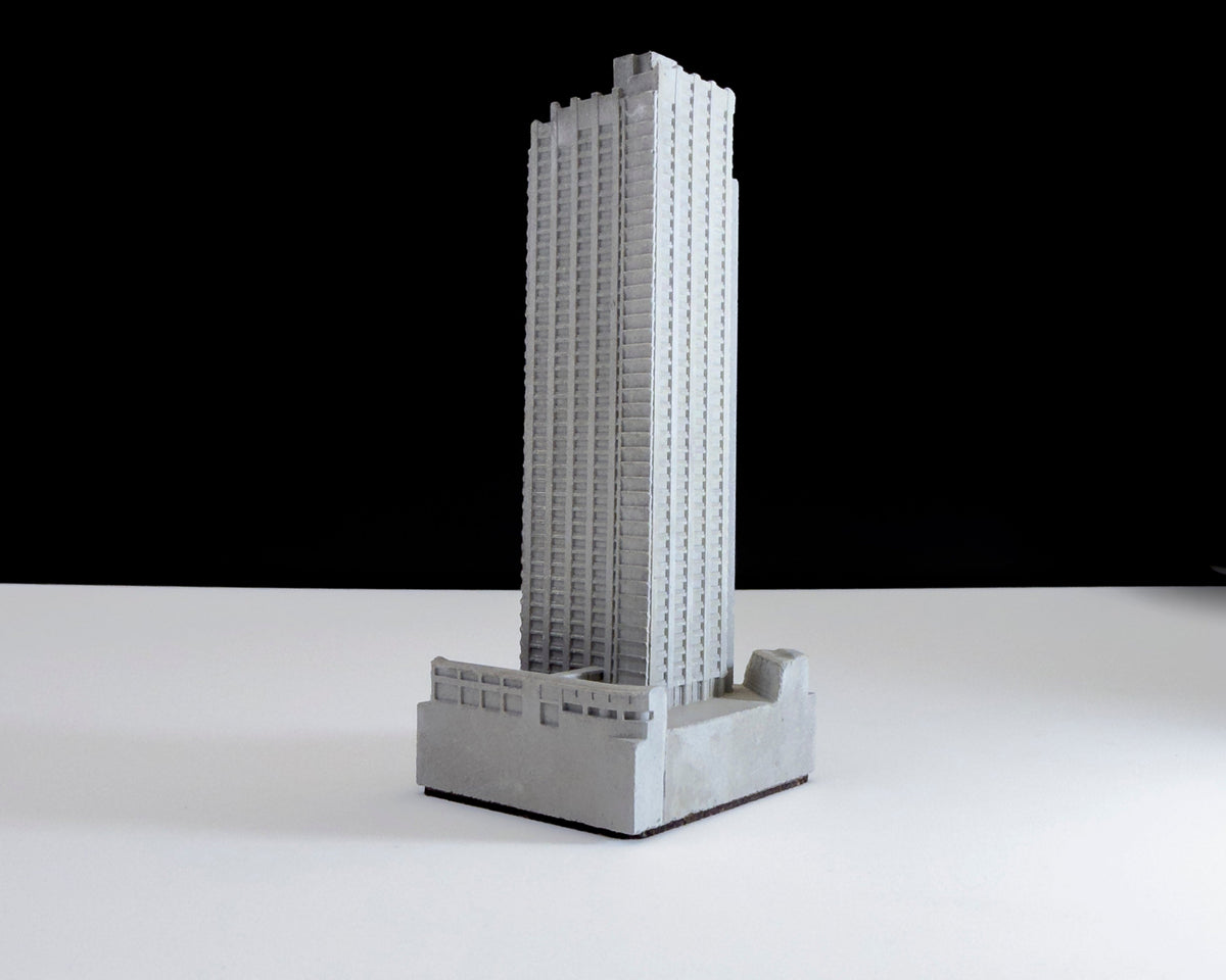 Lauderdale Tower, Barbican Estate - Miniature Concrete Model