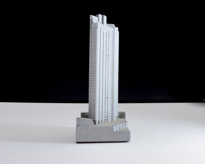 Lauderdale Tower, Barbican Estate - Miniature Concrete Model