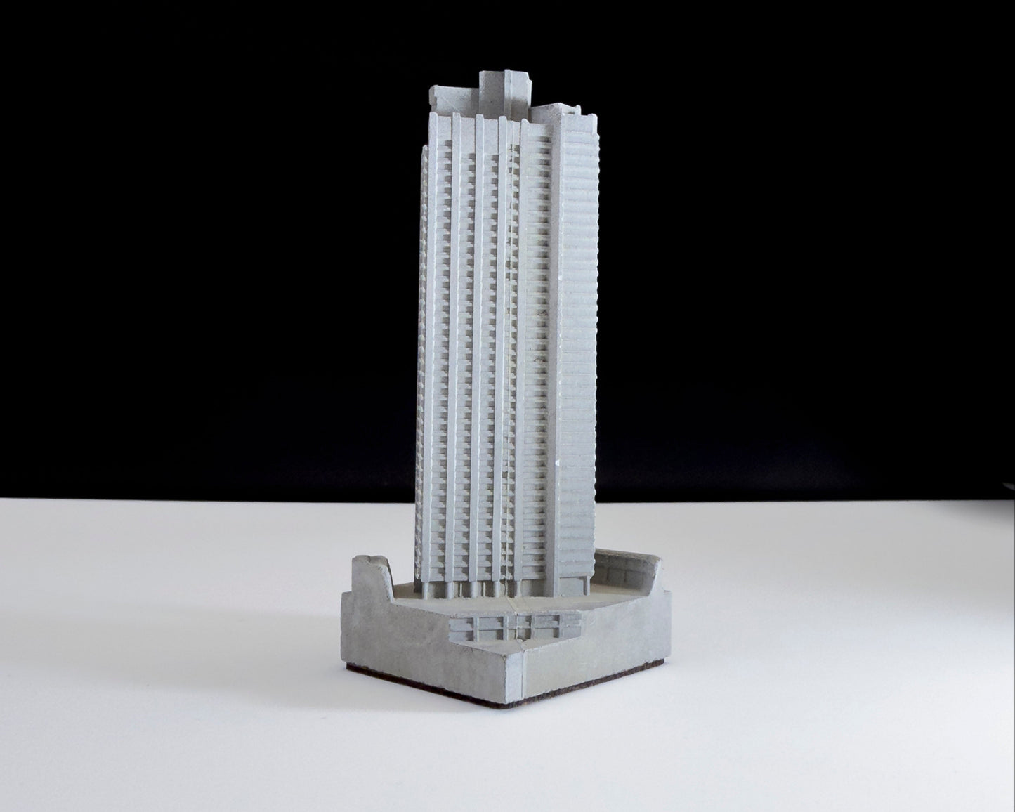 Lauderdale Tower, Barbican Estate - Miniature Concrete Model