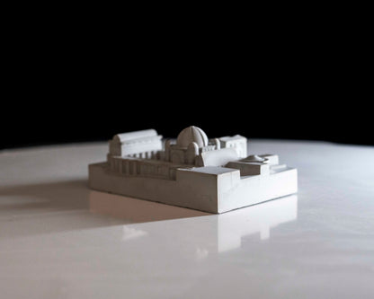 Murray Edwards College, Cambridge – Miniature Concrete Model