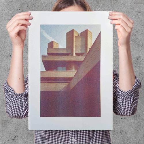 National Theatre Risograph Print