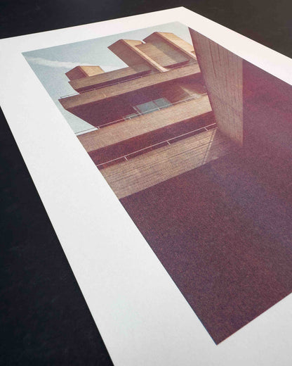 National Theatre Risograph Print