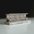 Netherdale Main Stand, Galashiels – Miniature Concrete Model