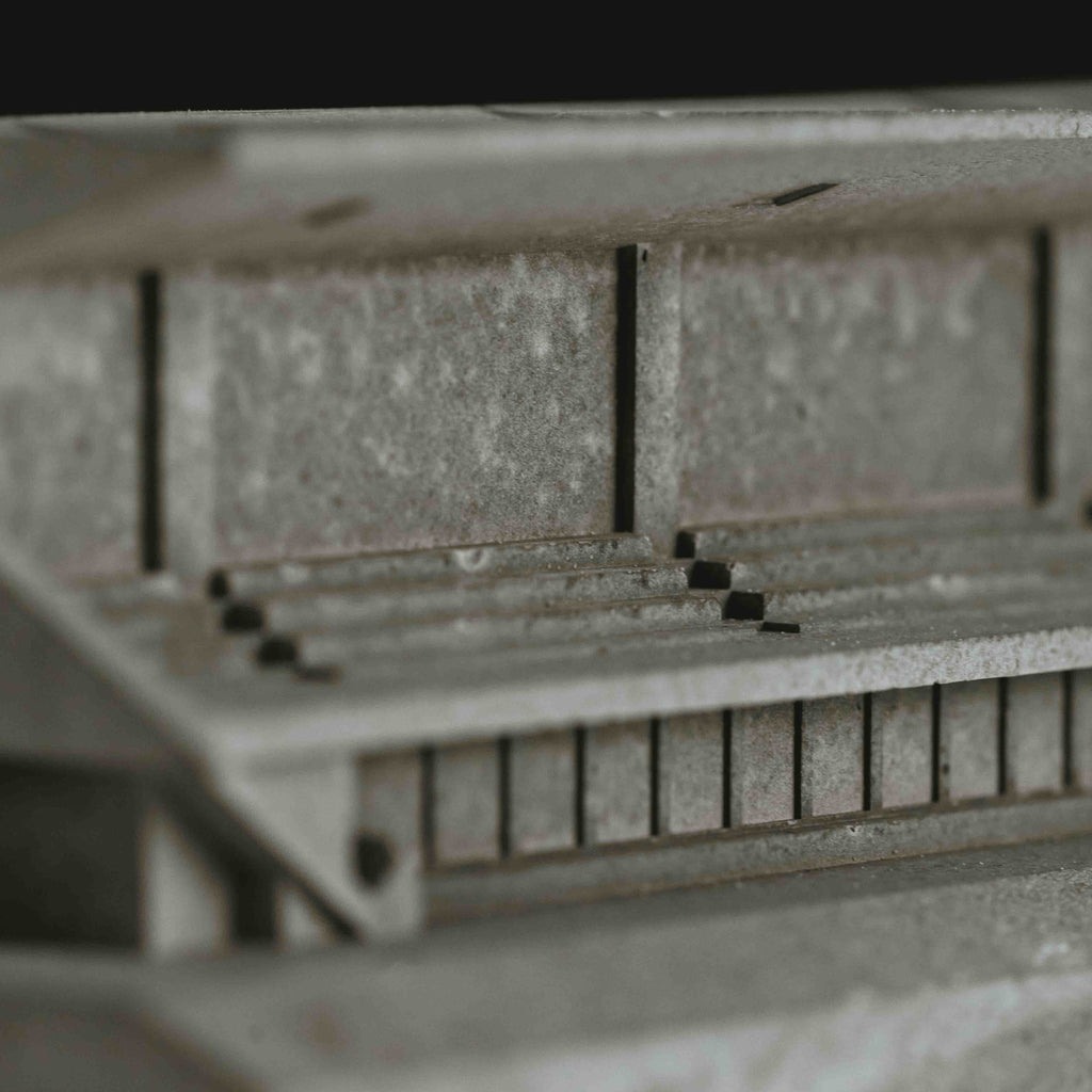 Netherdale Main Stand, Galashiels – Miniature Concrete Model