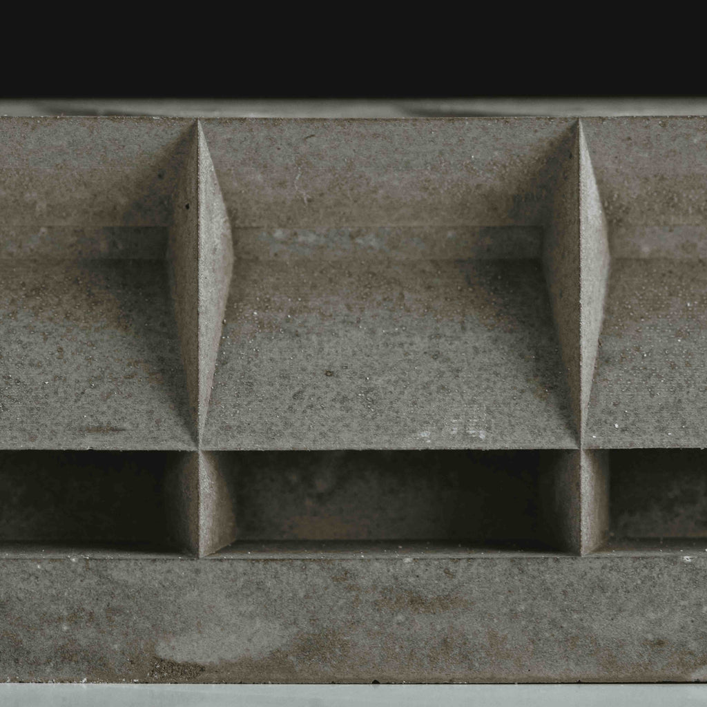 Netherdale Main Stand, Galashiels – Miniature Concrete Model