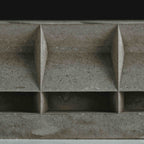 Netherdale Main Stand, Galashiels – Miniature Concrete Model